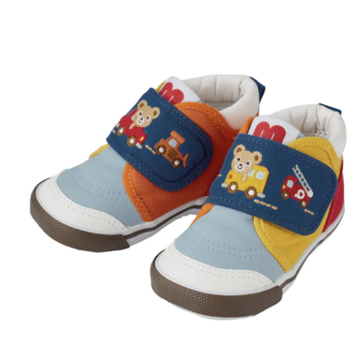 miki-Multicolor Bear Shoes-13-9301-823-87