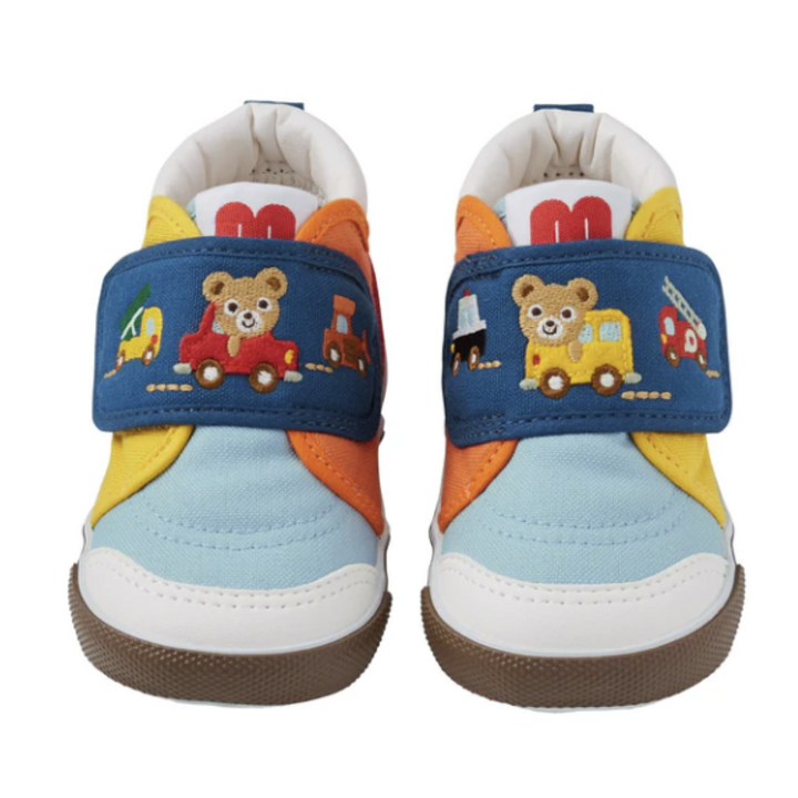 miki-Multicolor Bear Shoes-13-9301-823-87
