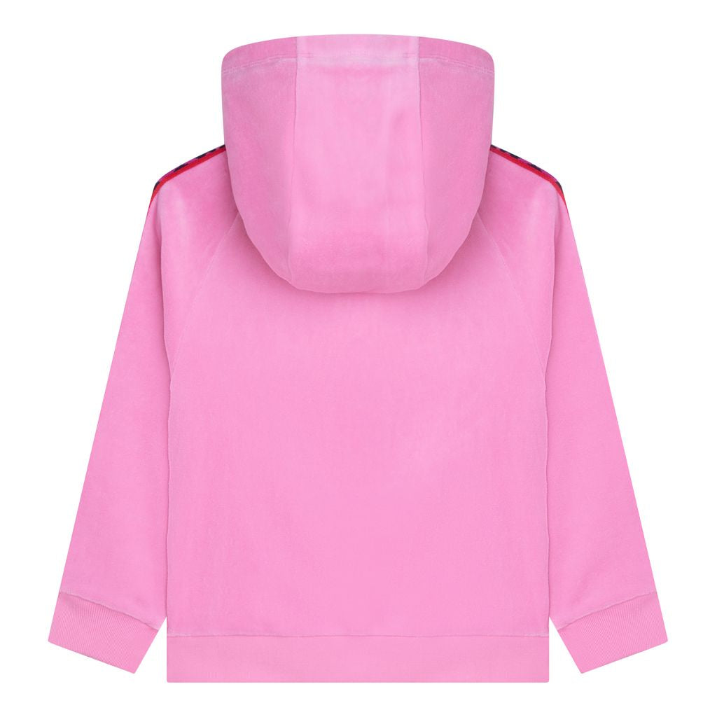 mj-w15626-465-Pink Zip-Up Hoodie