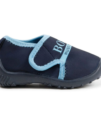 boss-Navy Logo Sneakers-j09145-849