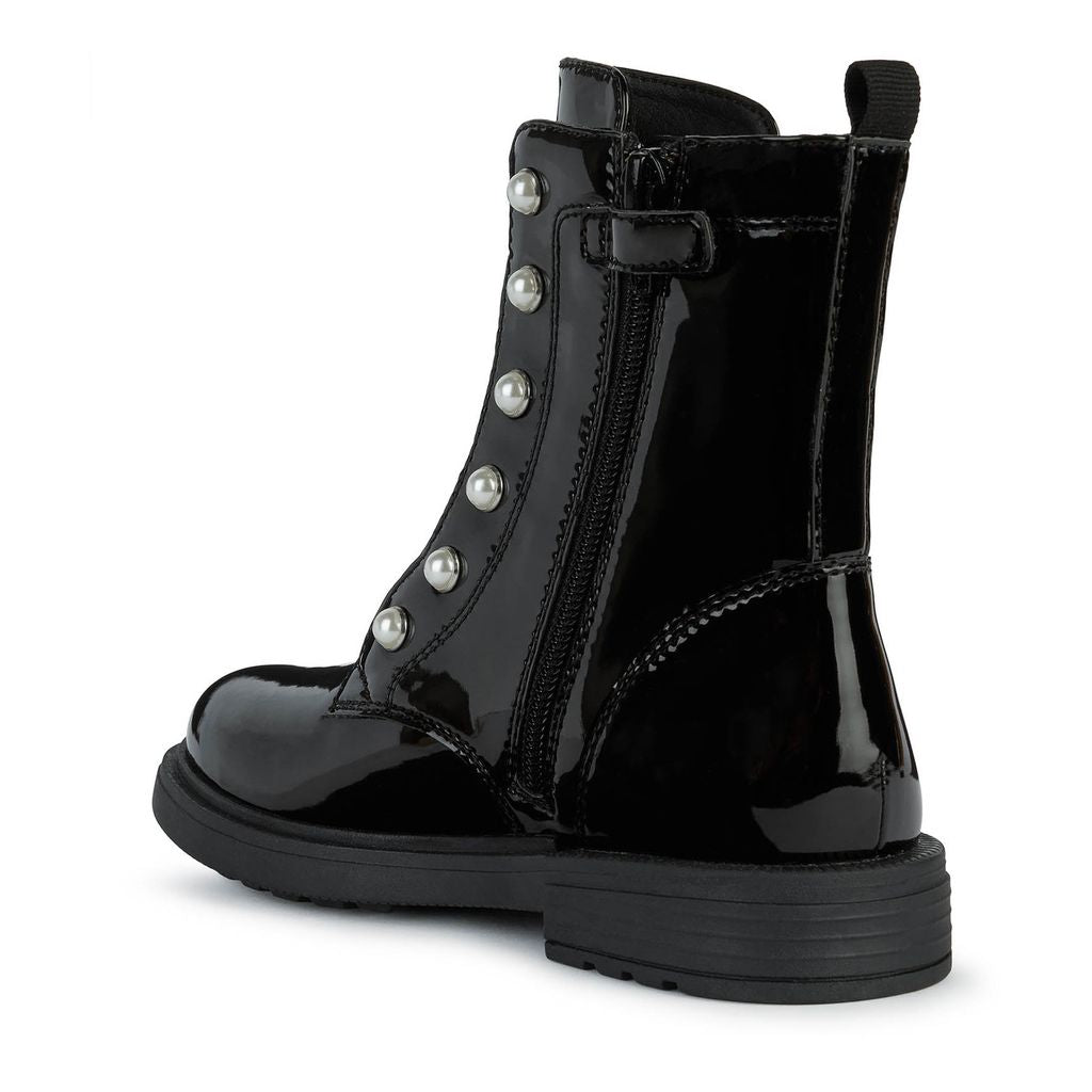 Black Eclair Pearl Boots kids atelier