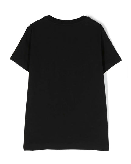 moschino-Black Logo T-Shirt-h7m03l-laa01-60100