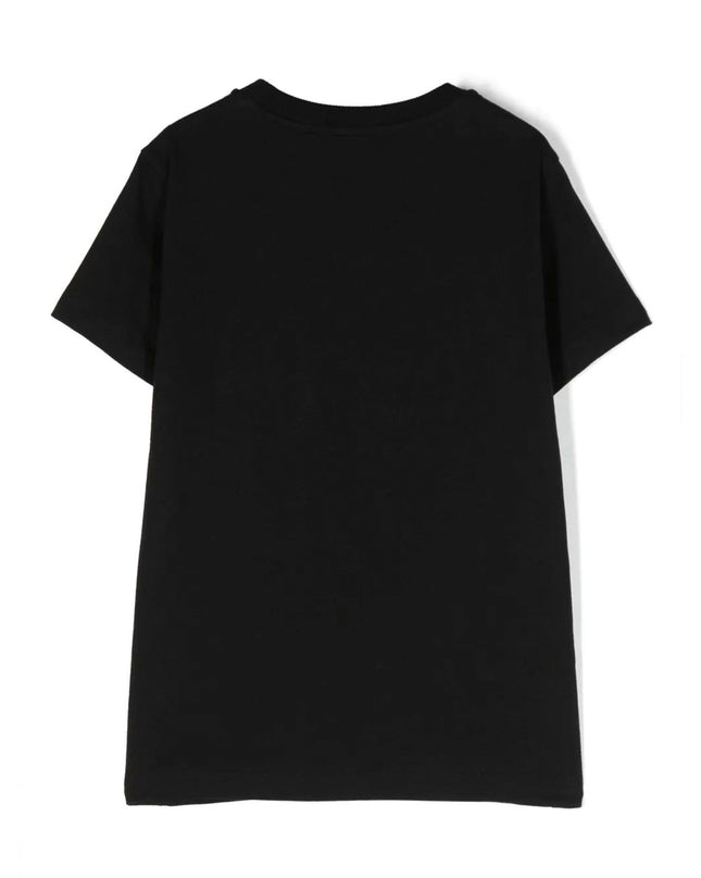 moschino-Black Logo T-Shirt-h7m03l-laa01-60100