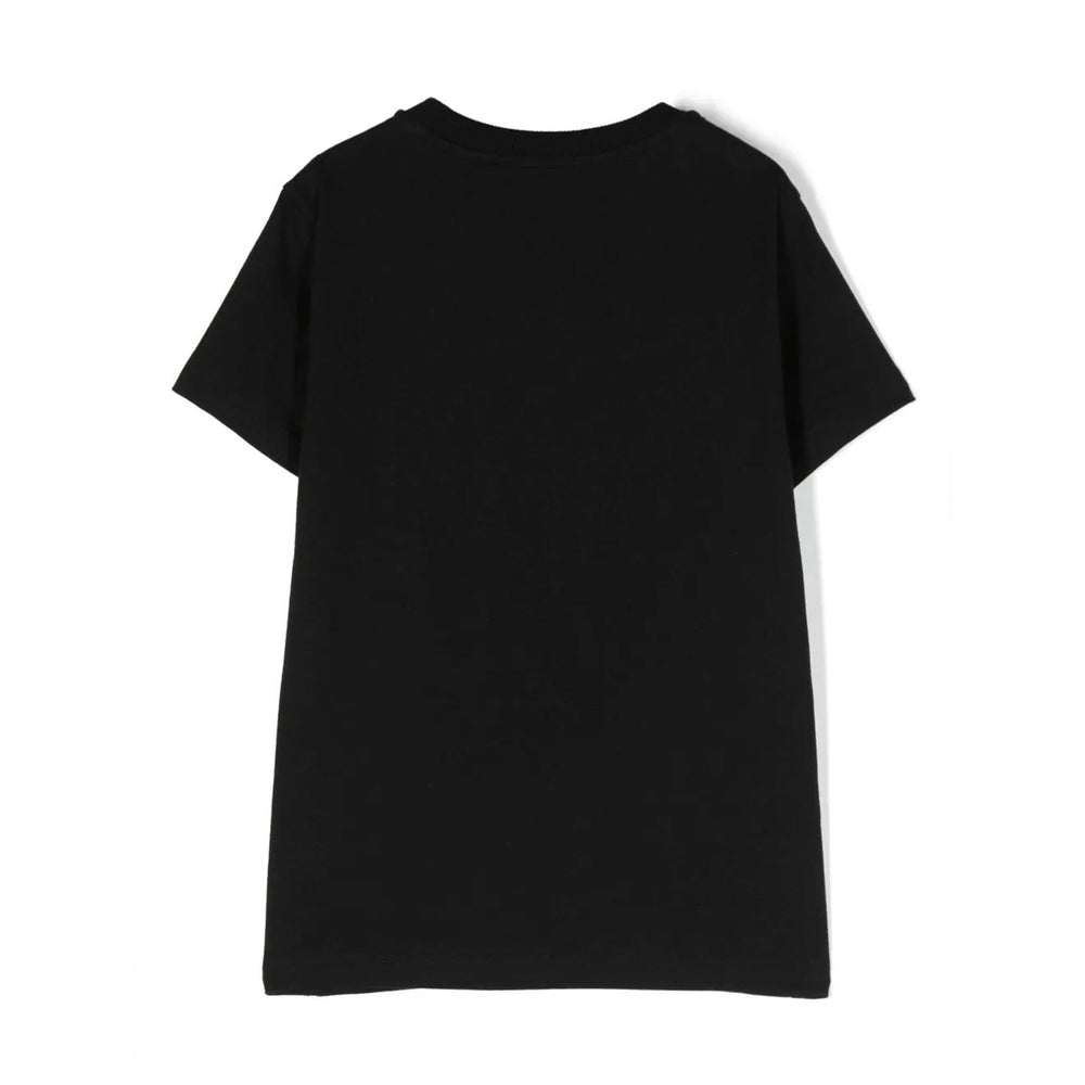 moschino-Black Logo T-Shirt-h7m03l-laa01-60100