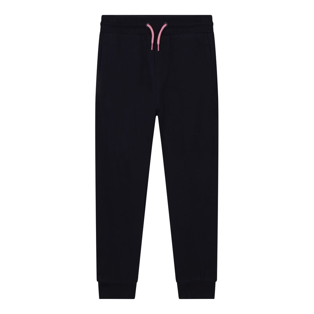 Navy jogging bottoms boys sales