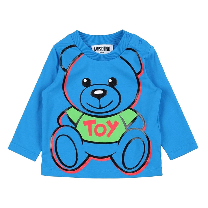 moschino-Blue Bear Sweatshirt-muo00e-lba19-40641