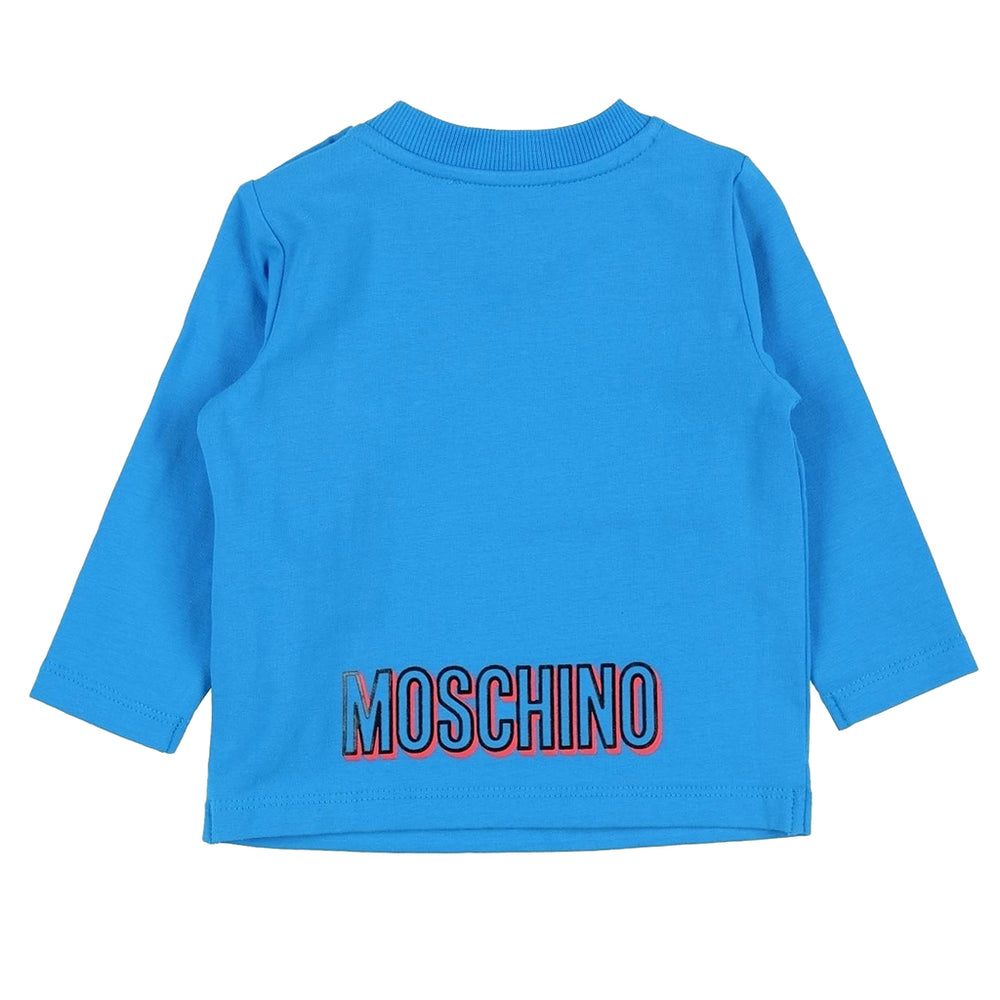 moschino-Blue Bear Sweatshirt-muo00e-lba19-40641