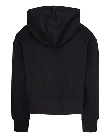 jordan-Black Jumpman Cropped Hoodie-35a858g-023