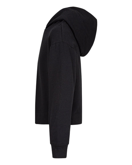 jordan-Black Jumpman Cropped Hoodie-35a858g-023