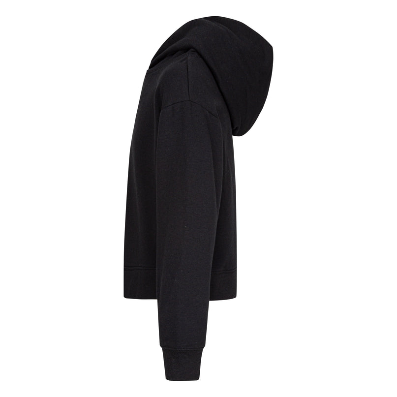 jordan-Black Jumpman Cropped Hoodie-35a858g-023