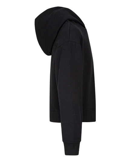 jordan-Black Jumpman Cropped Hoodie-35a858g-023