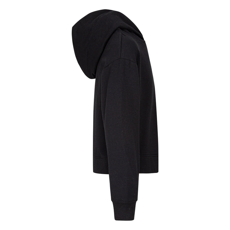 jordan-Black Jumpman Cropped Hoodie-35a858g-023