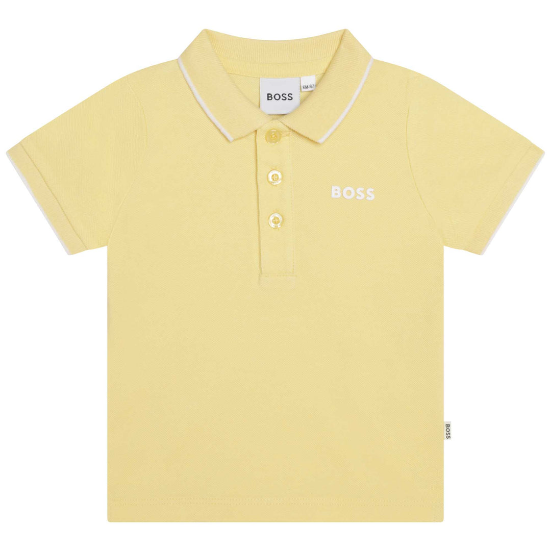 boss-j05989-528-bb-Yellow Logo Polo