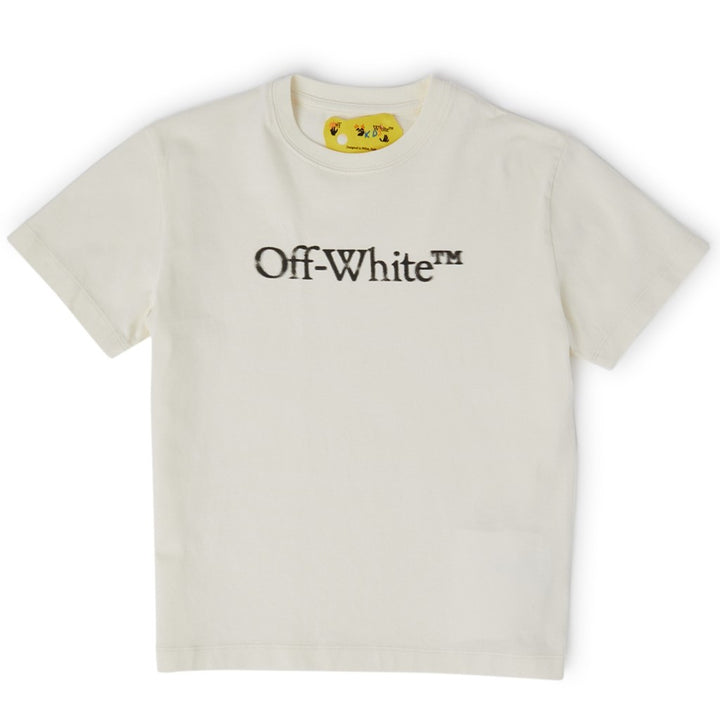 off-white-obaa002f23jer0020310-White Logo T-Shirt