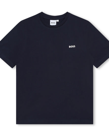 boss-j25p23-849-kb-Navy Blue Logo T-Shirt