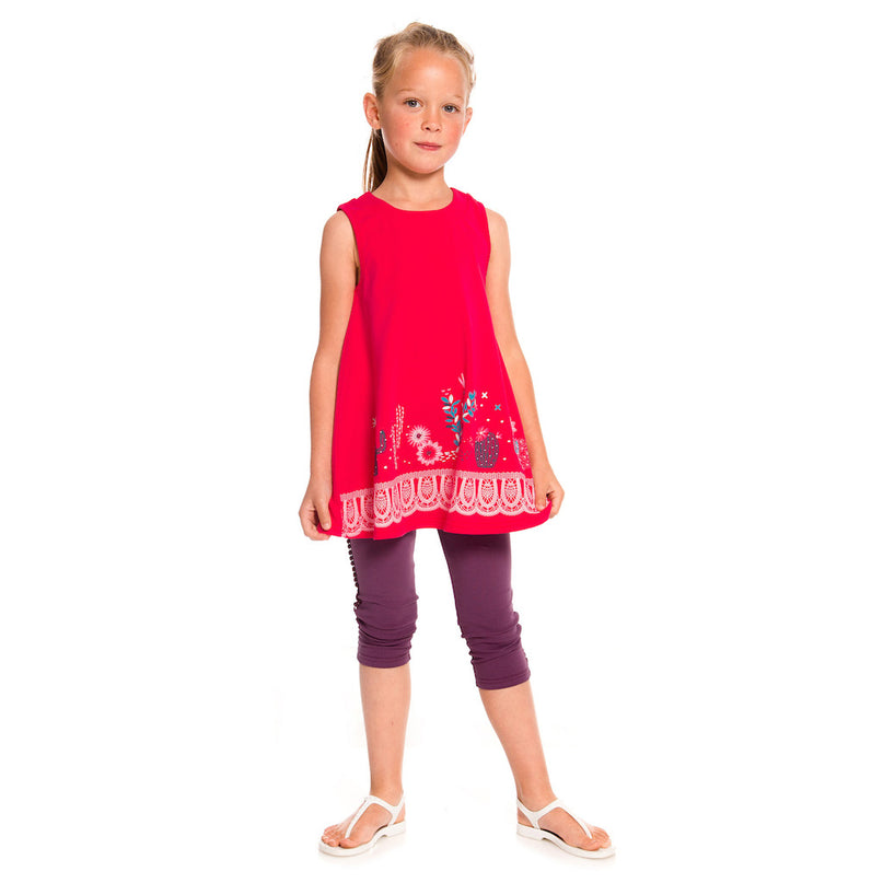 Deux Par Deux Azalea Tunic & Capri Jersey Set -a30h175-704-