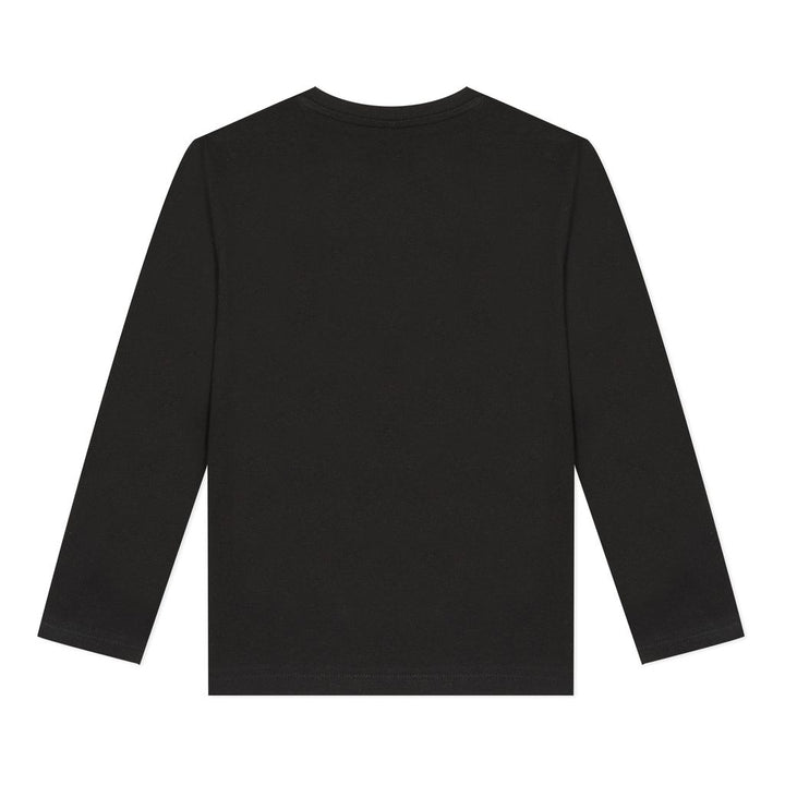 kenzo-kr10738-02-Tiger Logo Black Sweater