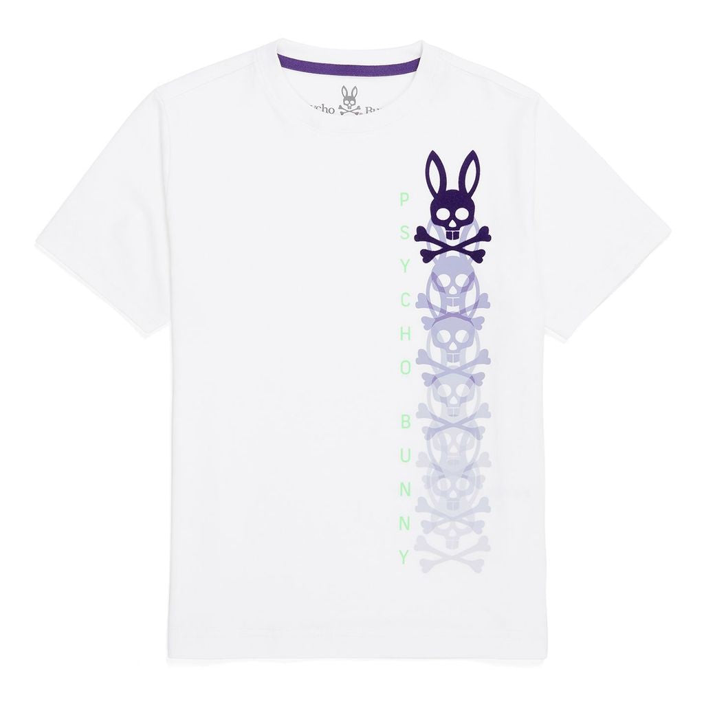 psycho-bunny-White Hudson T-Shirt-b0u764u1pc-100