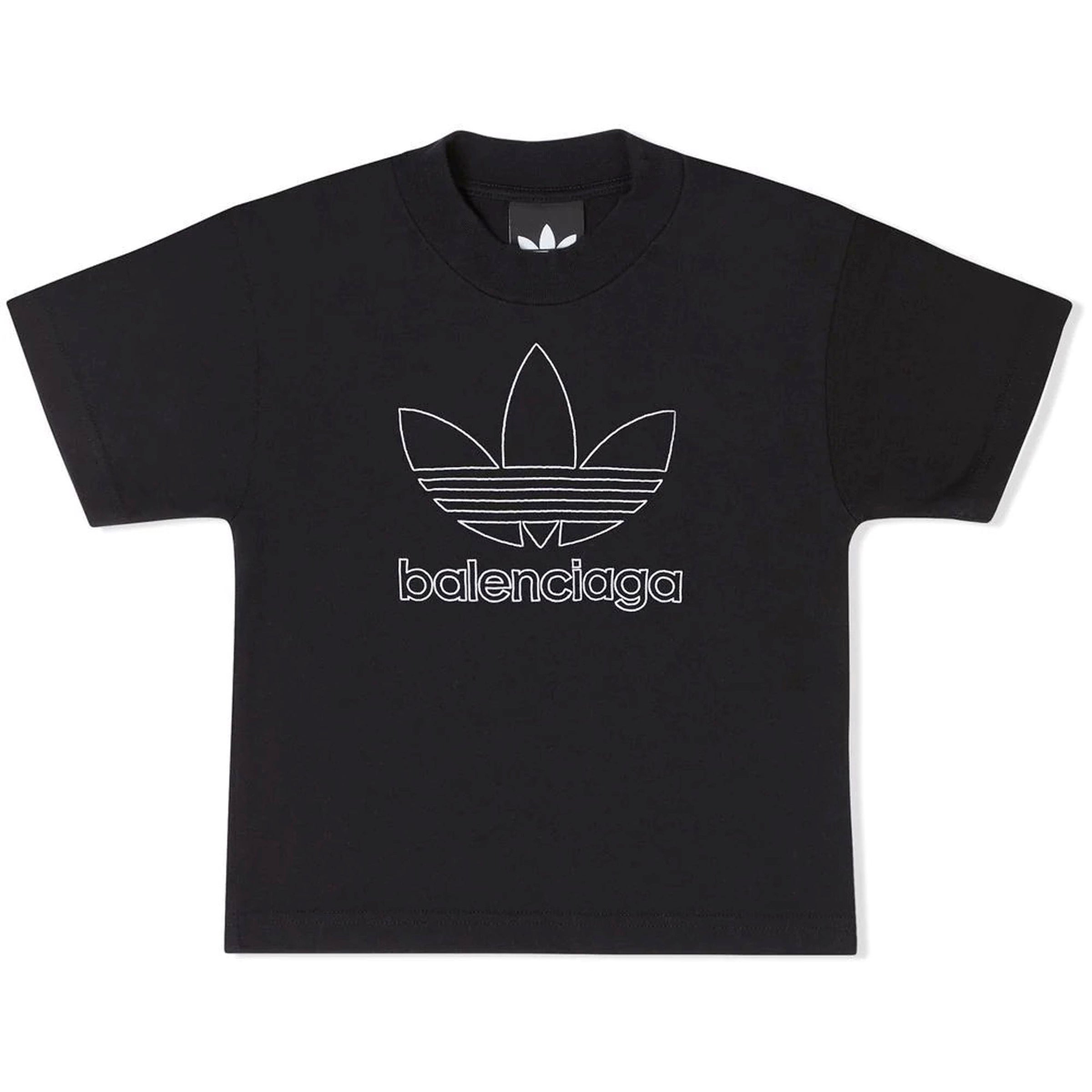 Black Balenciaga x Adidas T Shirt kids atelier