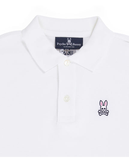 psycho-bunny-White Classic Logo Polo-b0k001crpc-100