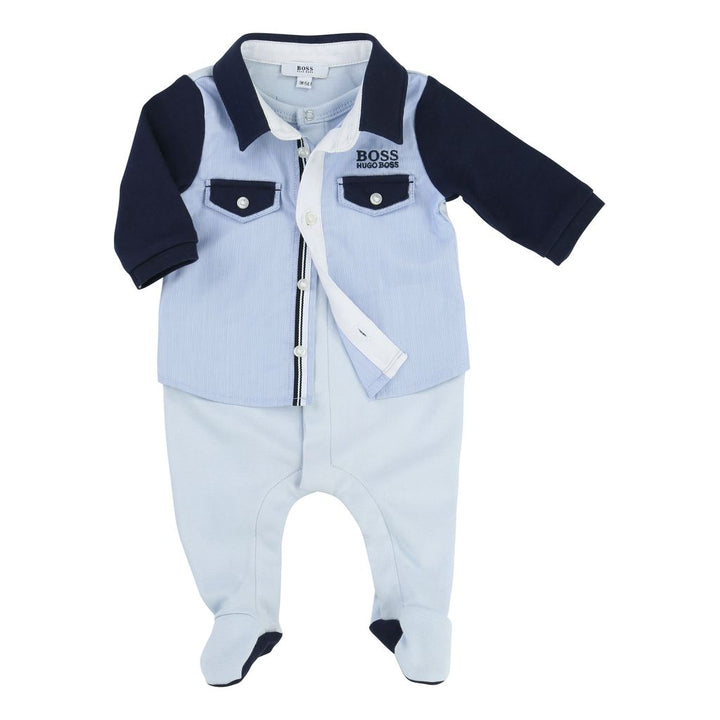 BOSS-PYJAMAS-J97110-771 PALE BLUE-Default-BOSS-kids atelier