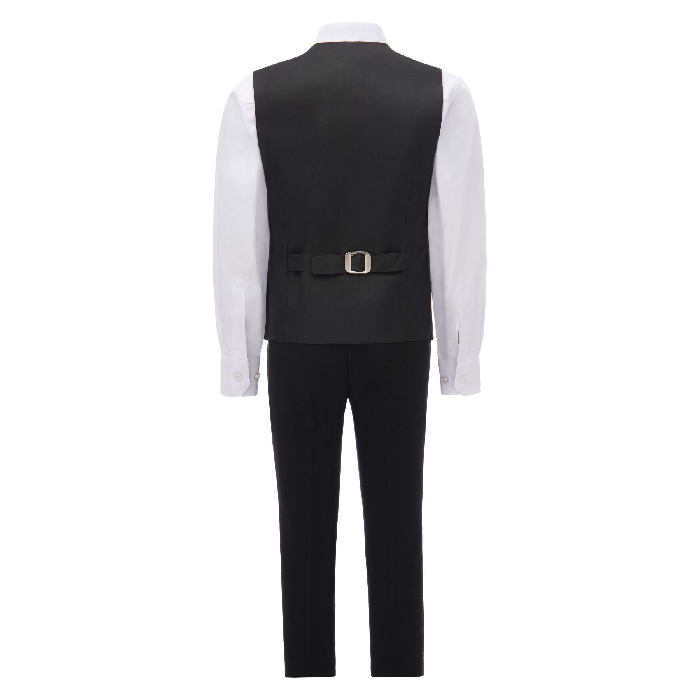 Moustache tuxedo four-piece suit - Grey