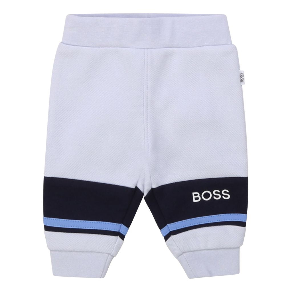 kids-atelier-baby-boys-boss-white-trackpants-with-blue-stripe-jogging-bottoms-j94268-771-pale-blue