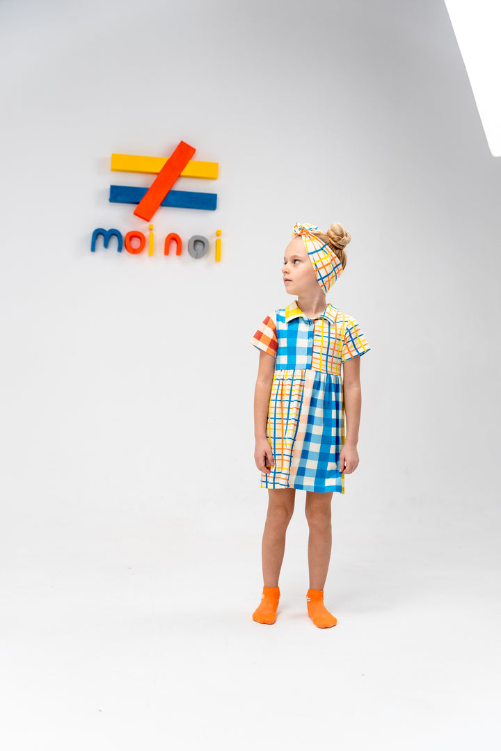 kids-atelier-moi-noi-kid-baby-girl-multicolor-plaid-print-polo-dress-mn8020-multi