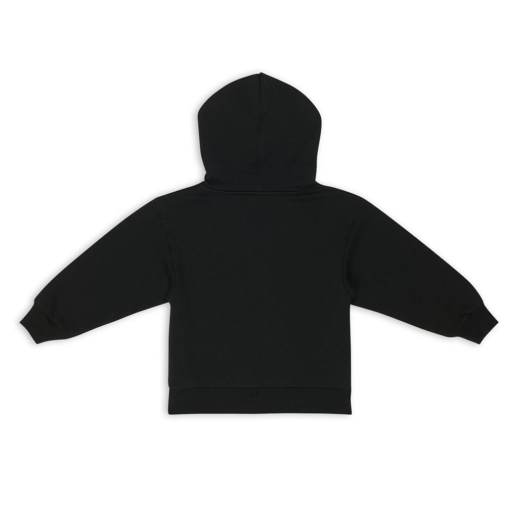 BALENCIAGA ブラックパーカー 10 キッズ BALENCIAGA - バレンシアガパーカー キッズ10Y レディースの通販