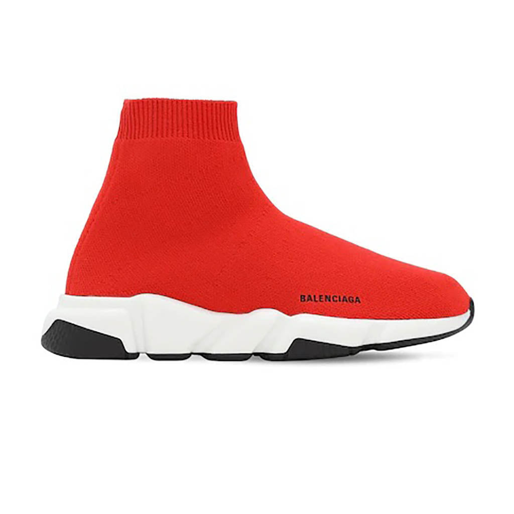 Balenciaga Speed Sneaker Black, White & Red