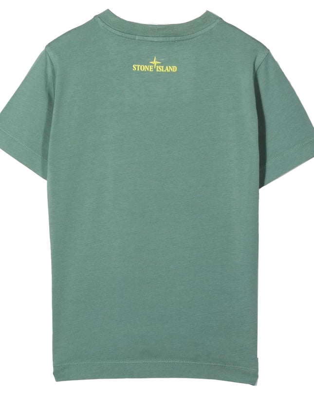 stone-island-Green Finger Print T-Shirt-771621053-v0055