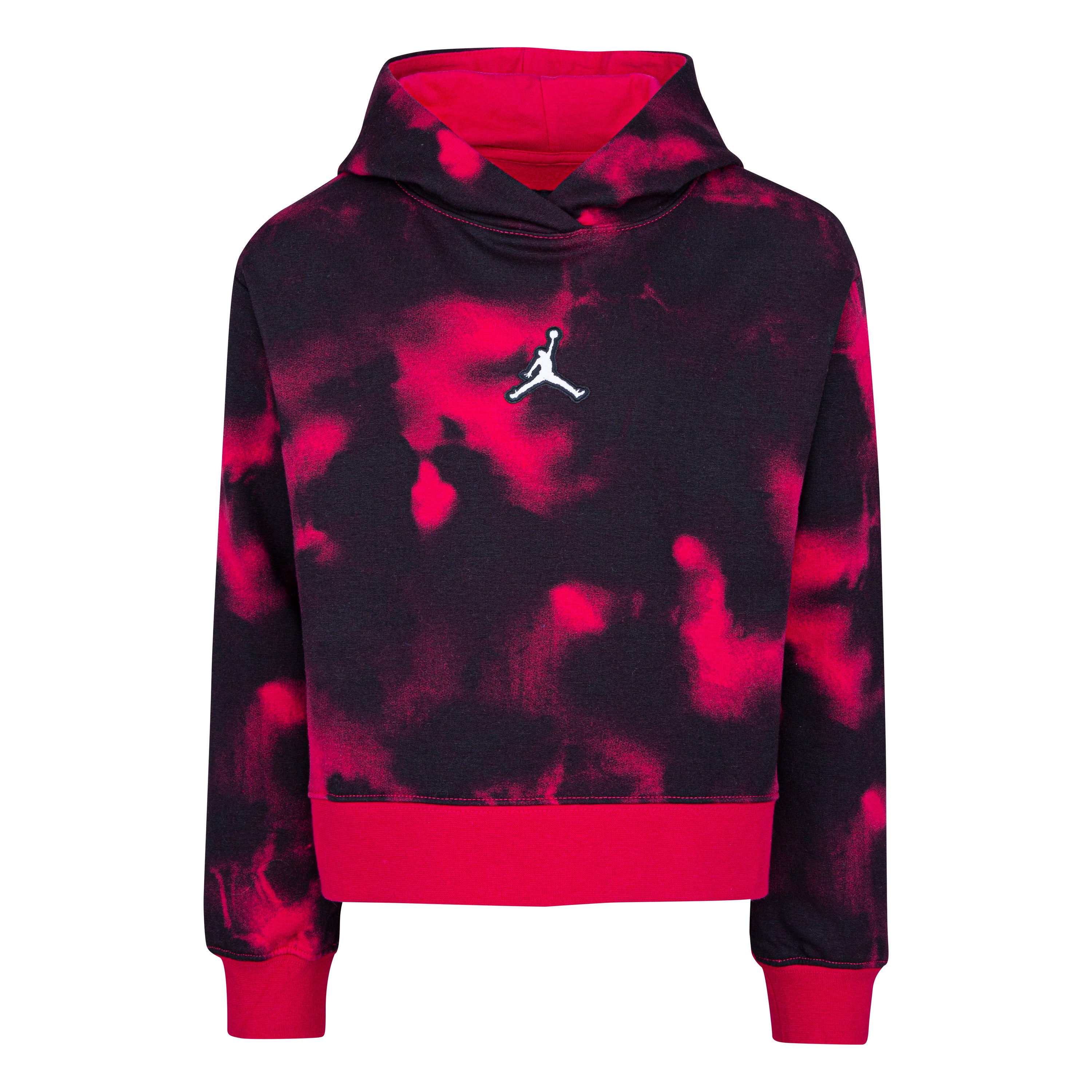 PInk Tie Dye Jumpman Kids Sweatshirt kids atelier