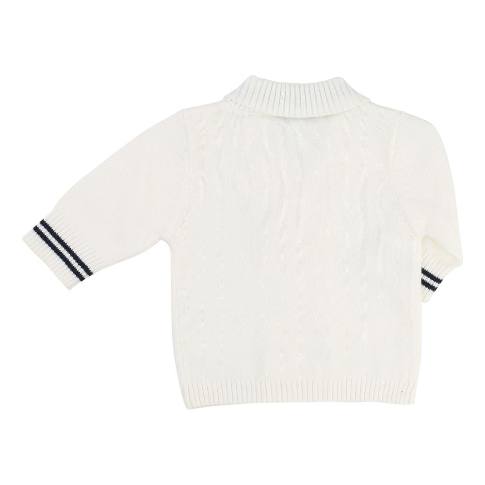 BOSS-KNITTED CARDIGAN-J95213-117 OFFWHITE-Default-BOSS-kids atelier