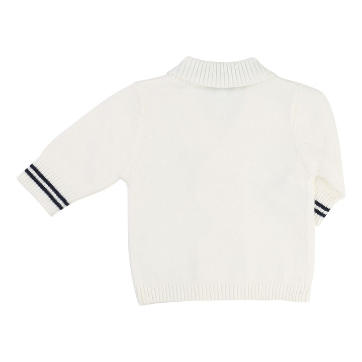 BOSS-KNITTED CARDIGAN-J95213-117 OFFWHITE-Default-BOSS-kids atelier