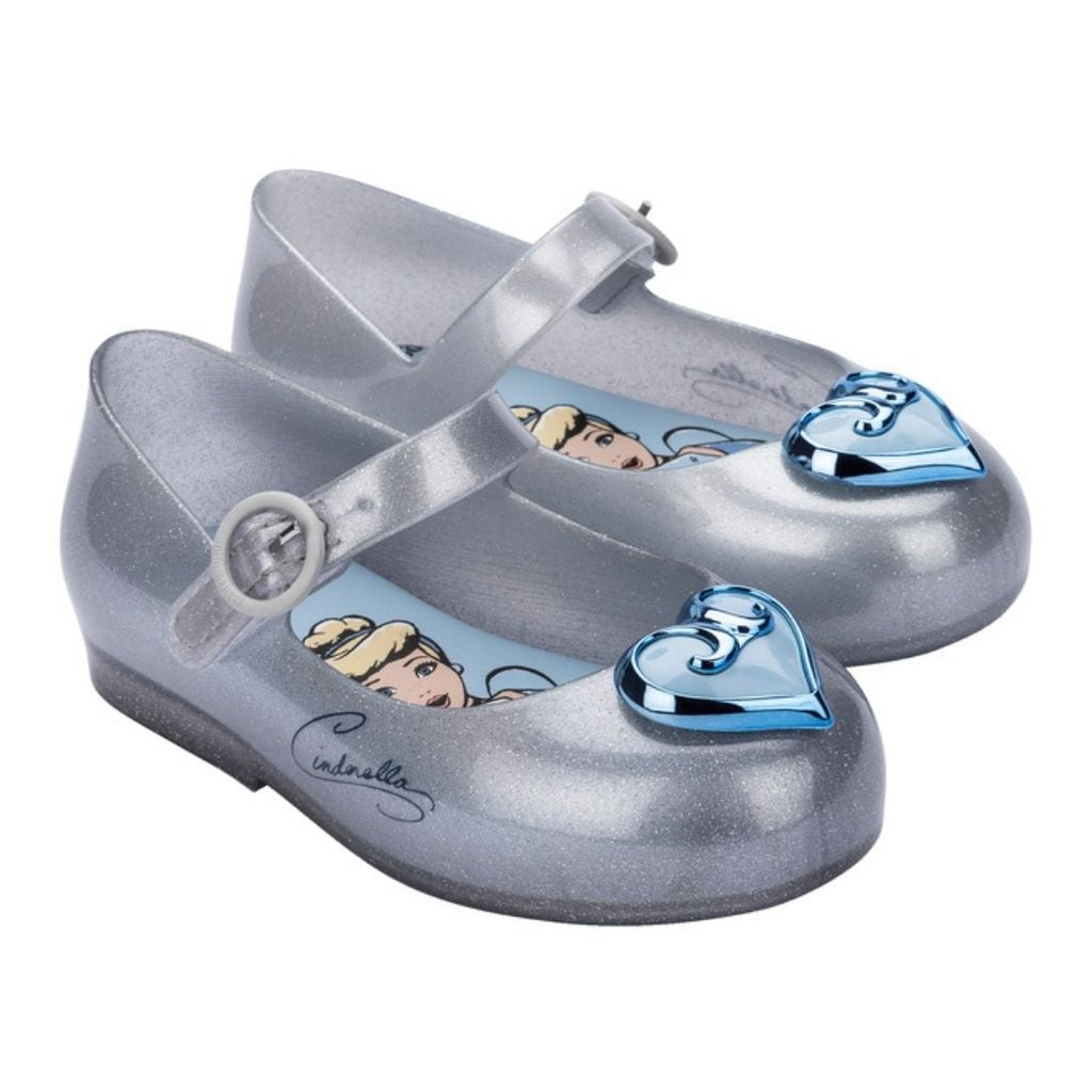 Silver Jelly Shoes kids atelier