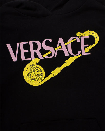 versace-Black Pin Hoodie -1006744-1a04697-2b070