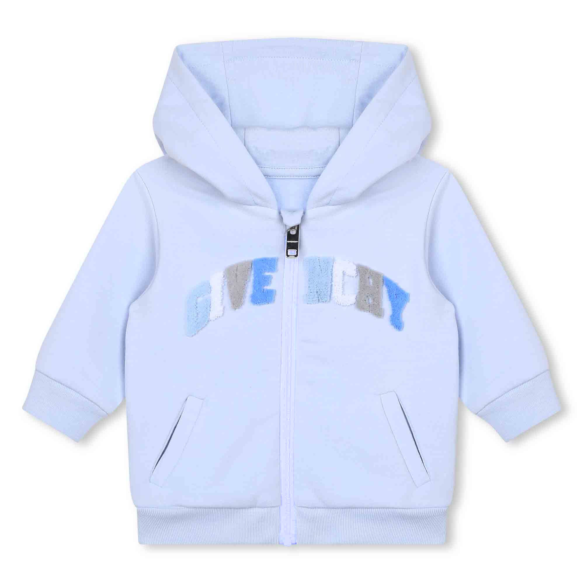 Givenchy baby blue hoodie top