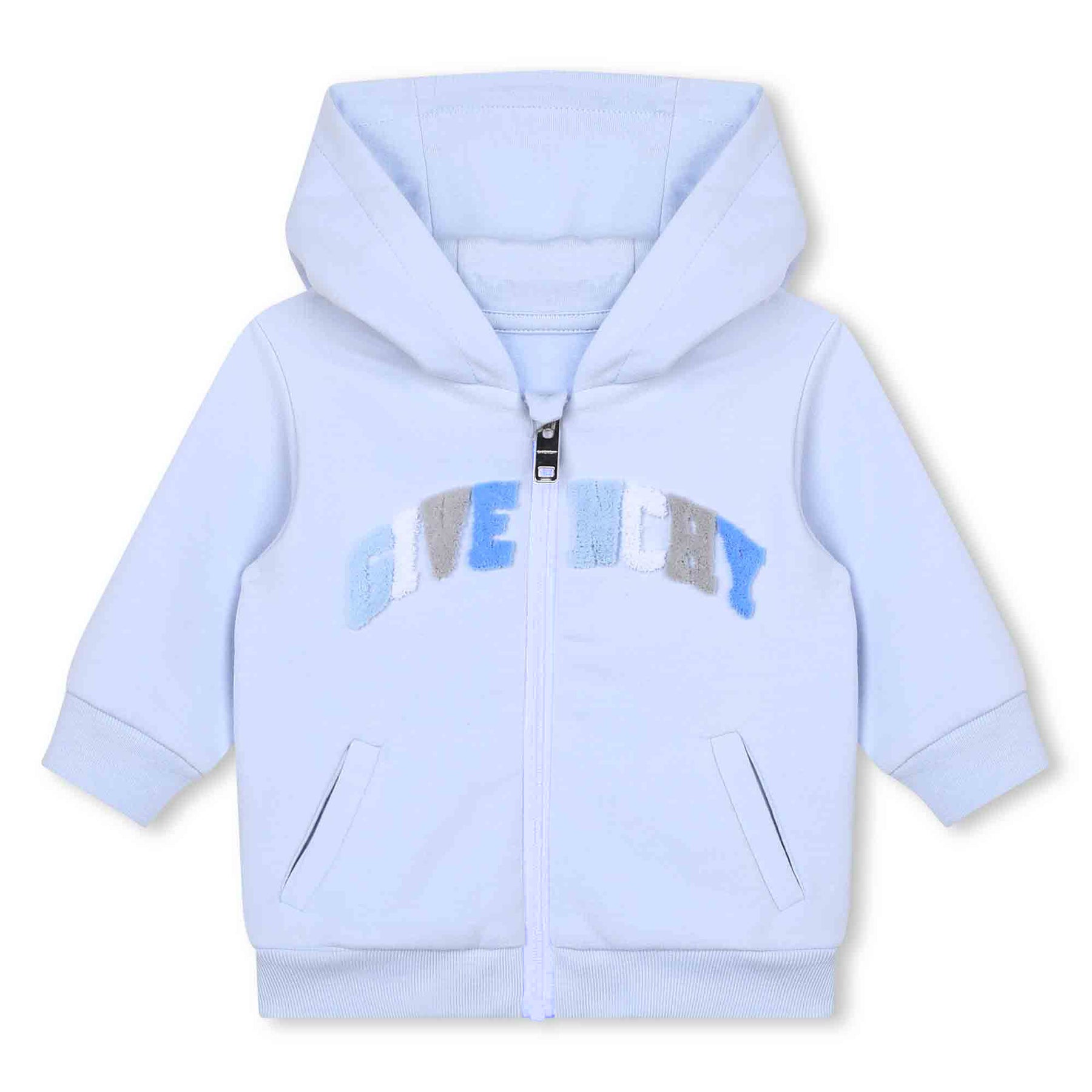 Light Blue Logo Tracksuit kids atelier