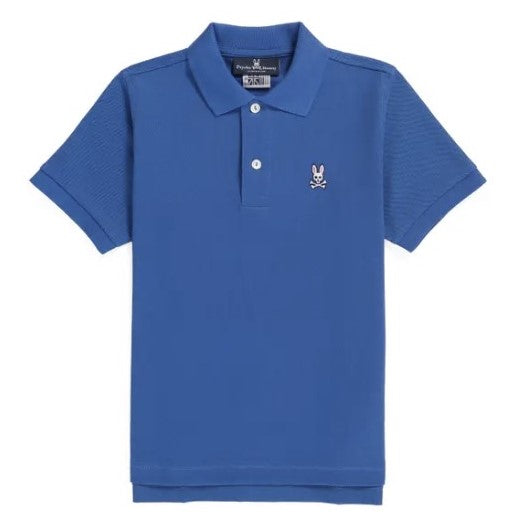 psycho-bunny-b0k001w1pc-426-Blue Classic Cotton Polo