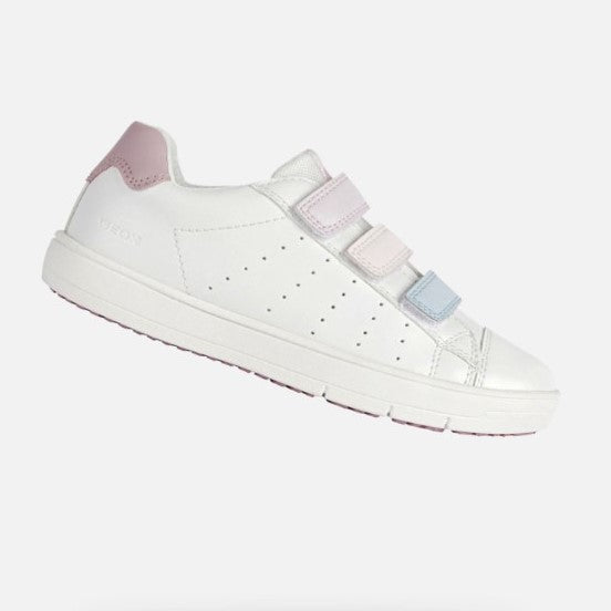 White Silenex Velcro Sneakers