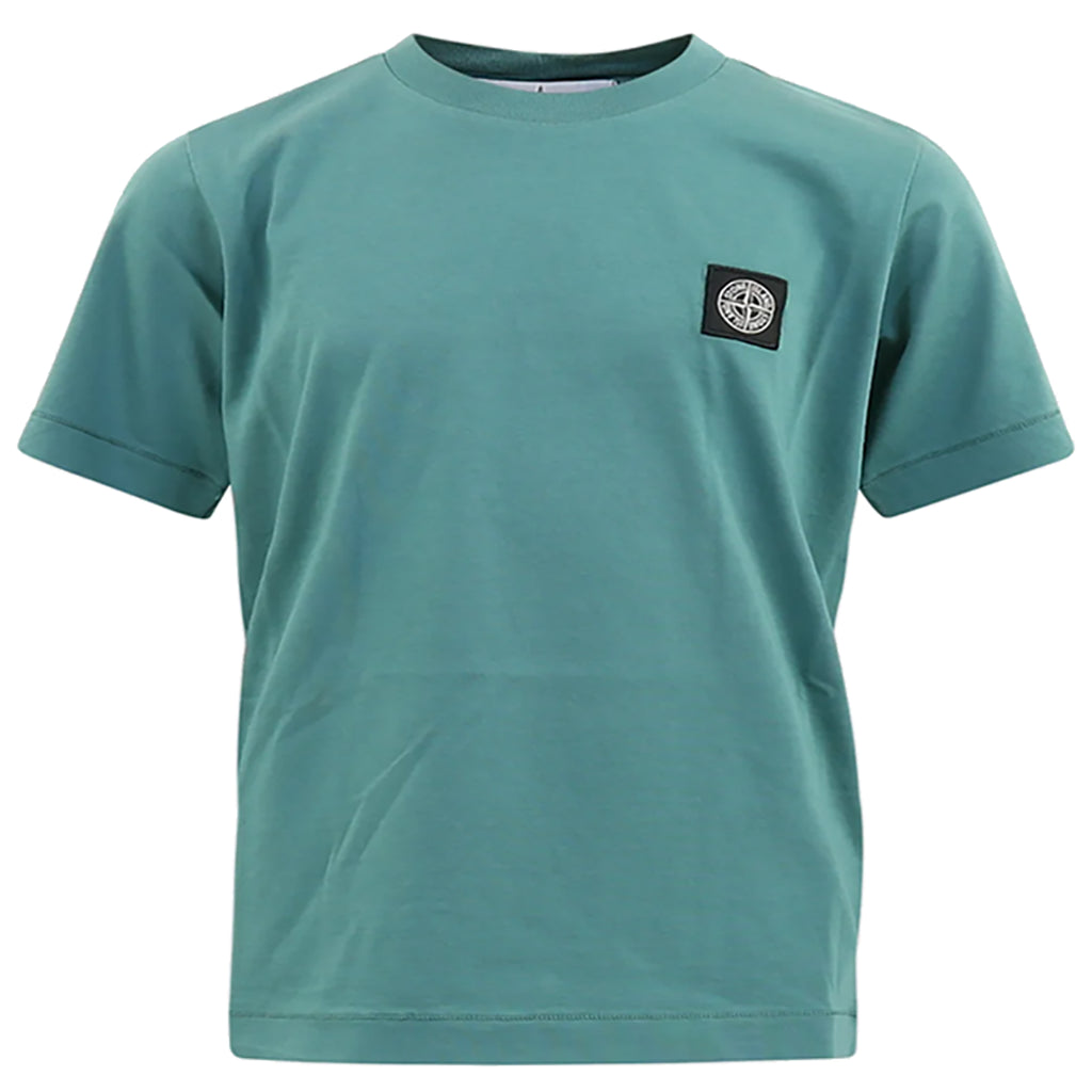 stone-island-Green Logo T-Shirt-761620147-v0066