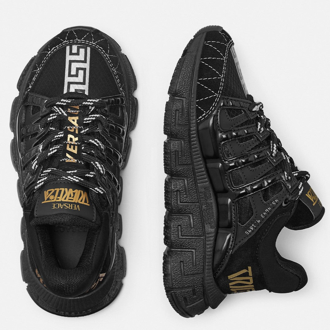 Black Trigreca Kids Trainers - kids atelier