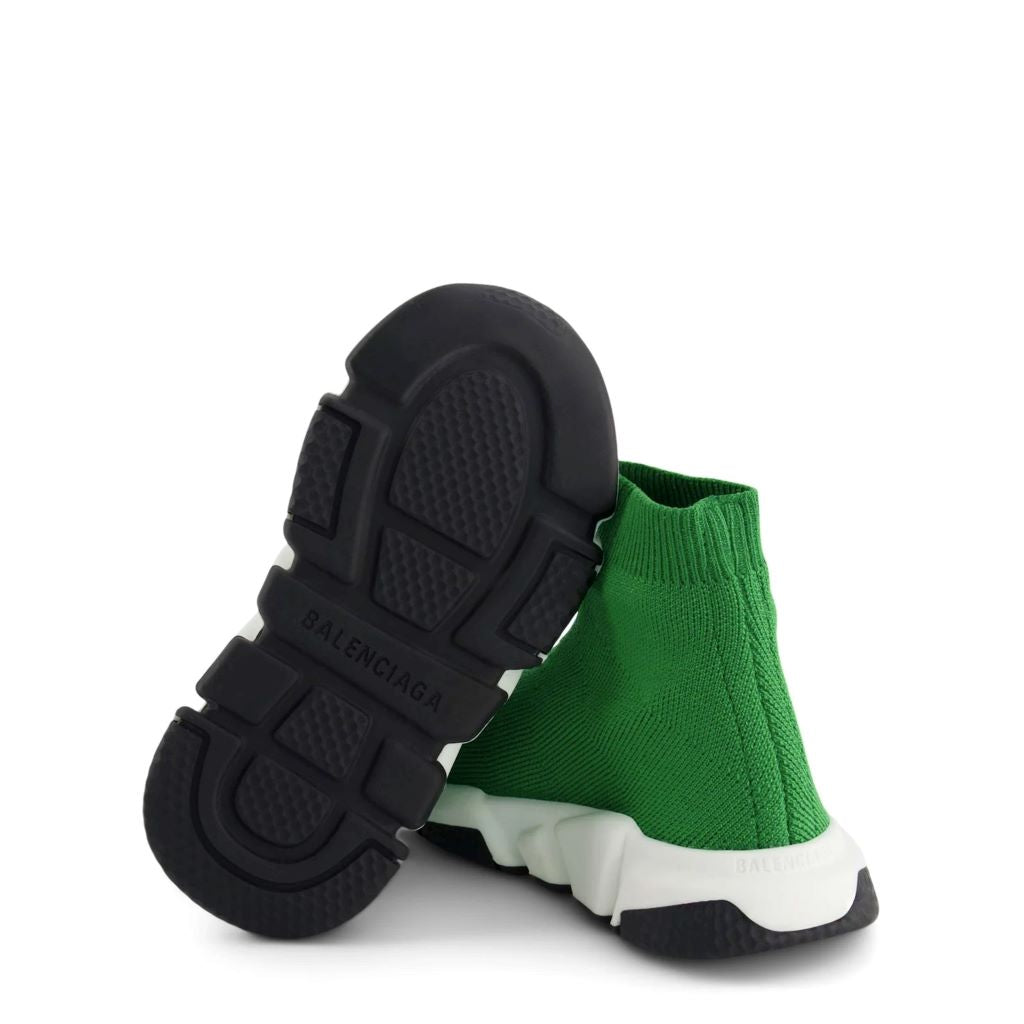 Speed Sneakers in Green - Balenciaga Kids