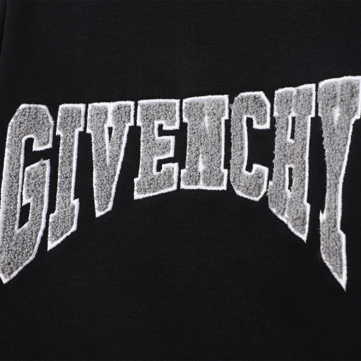 givenchy-h05276-09b-Black Logo Sweatshirt