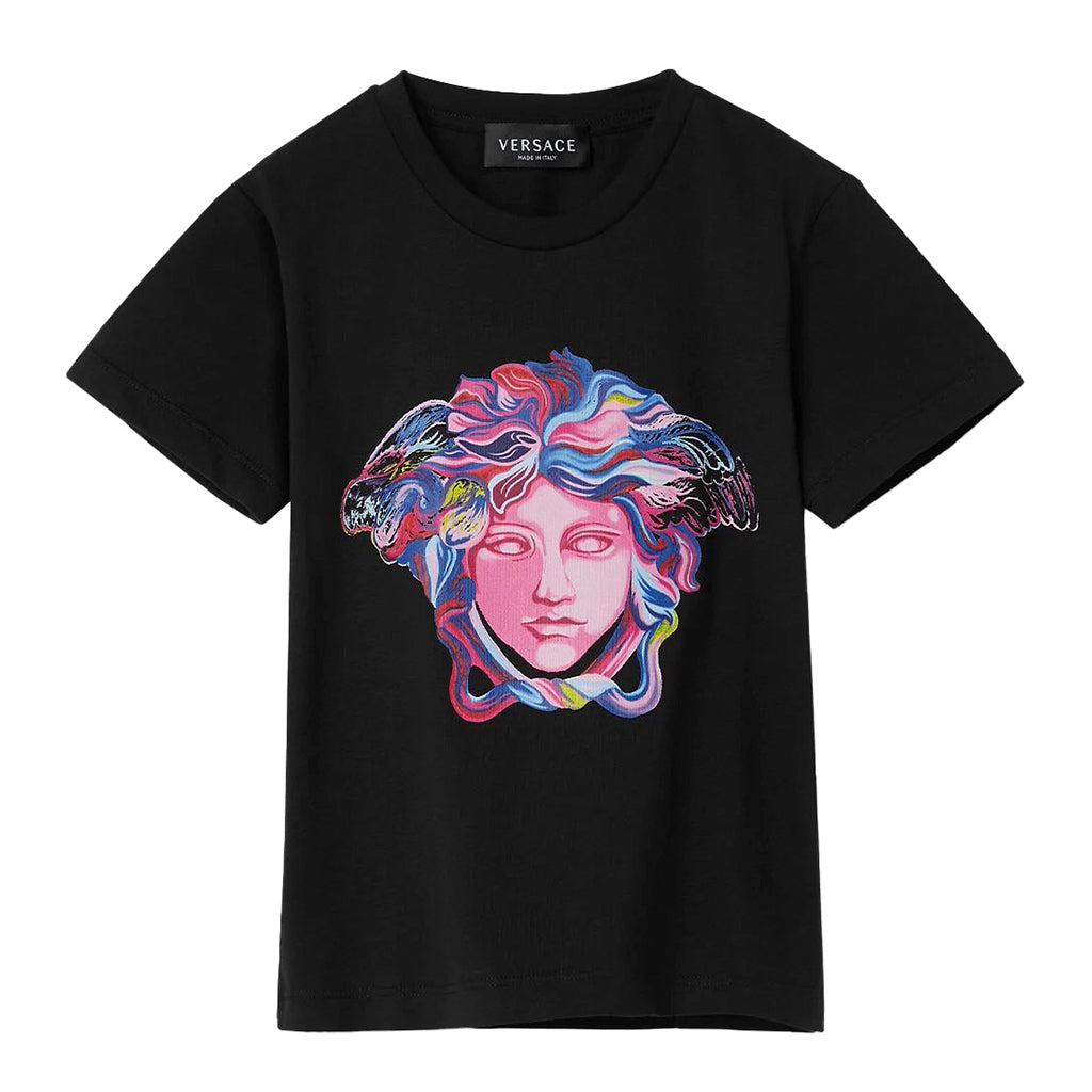 versace-Black Medusa T-Shirt-1000052-1a04819-2b070