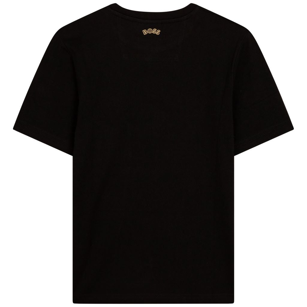 boss-Black Logo T-Shirt-j25m10-09b_kids atelier