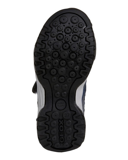 geox-Gray & Navy Sandals-j920rb-0ce14-c0739-dk-Boy