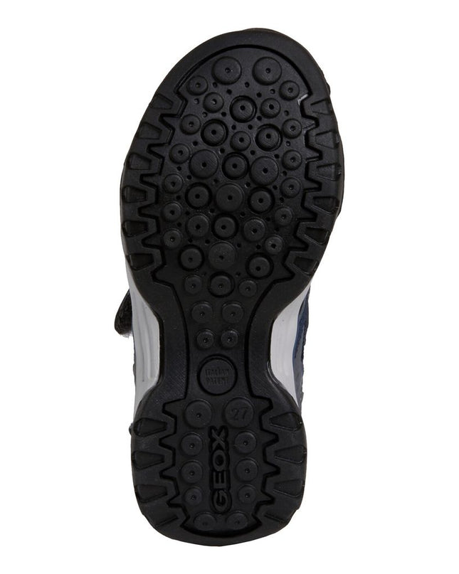 geox-Gray & Navy Sandals-j920rb-0ce14-c0739-dk-Boy