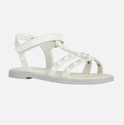 White Karly Summer Sandals