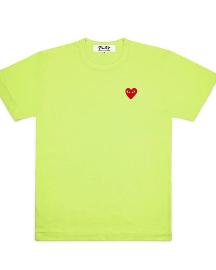 comme-des-garcons-Green Mini Heart T-Shirt-az-t271-051-2